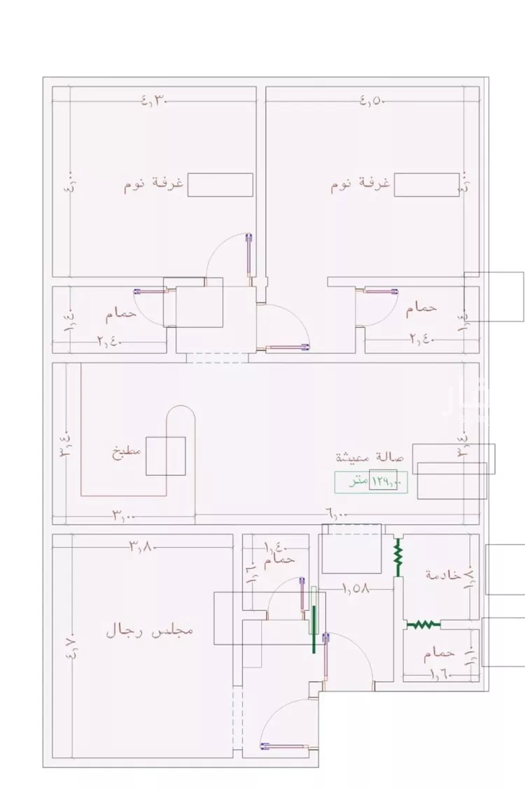 شقة للبيع في شارع عمر الخردلي, حي الجامعة, مدينة جدة, منطقة مكة المكرمة