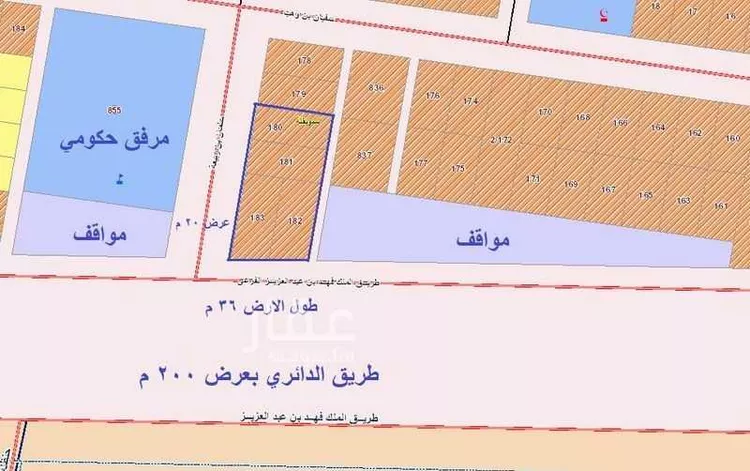 أرض للبيع في شارع سلمان بن ربيعة, حي السويفلة, مدينة حائل, منطقة حائل
