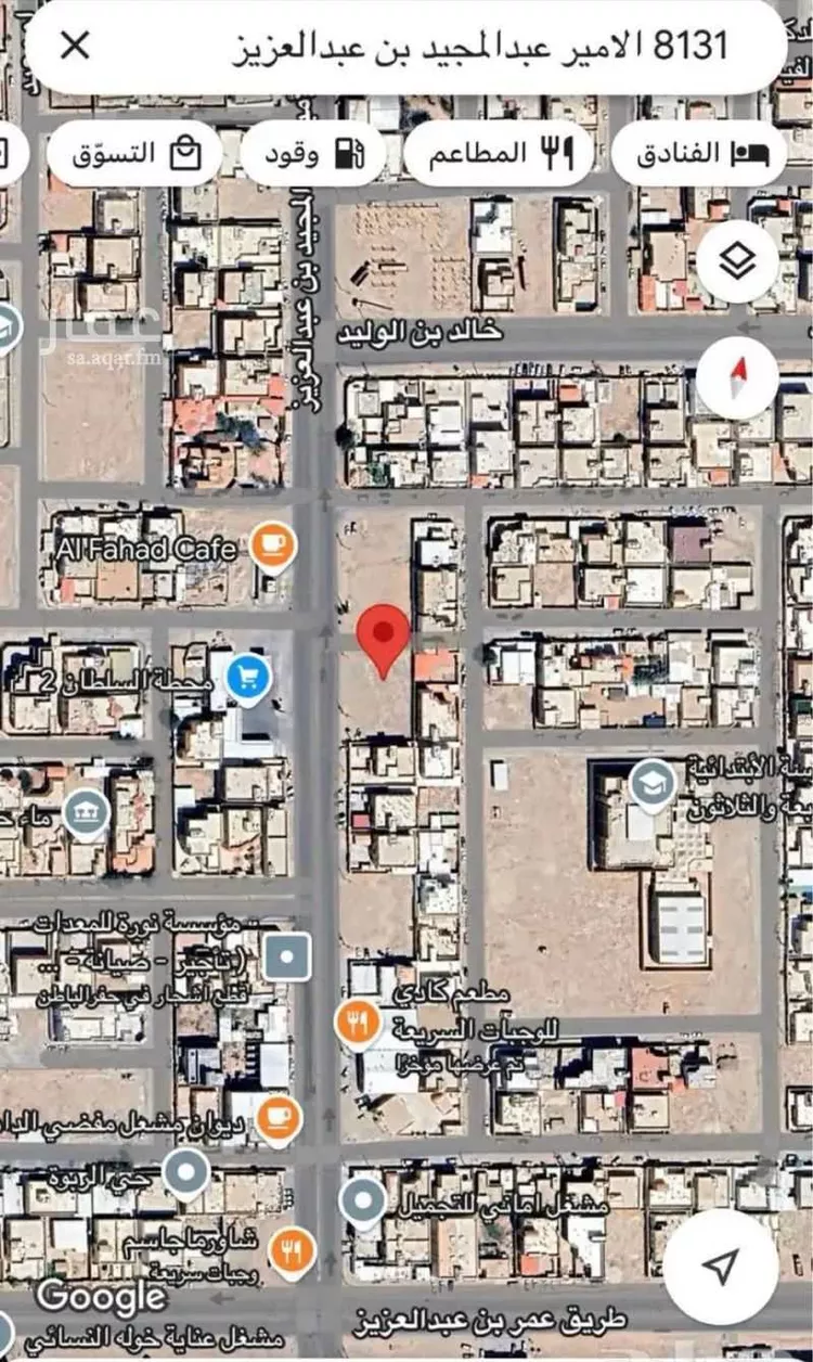 أرض للبيع في شارع الامير عبدالمجيد بن عبدالعزيز, حي الربوة, مدينة حفر الباطن, المنطقة الشرقية صورة 2