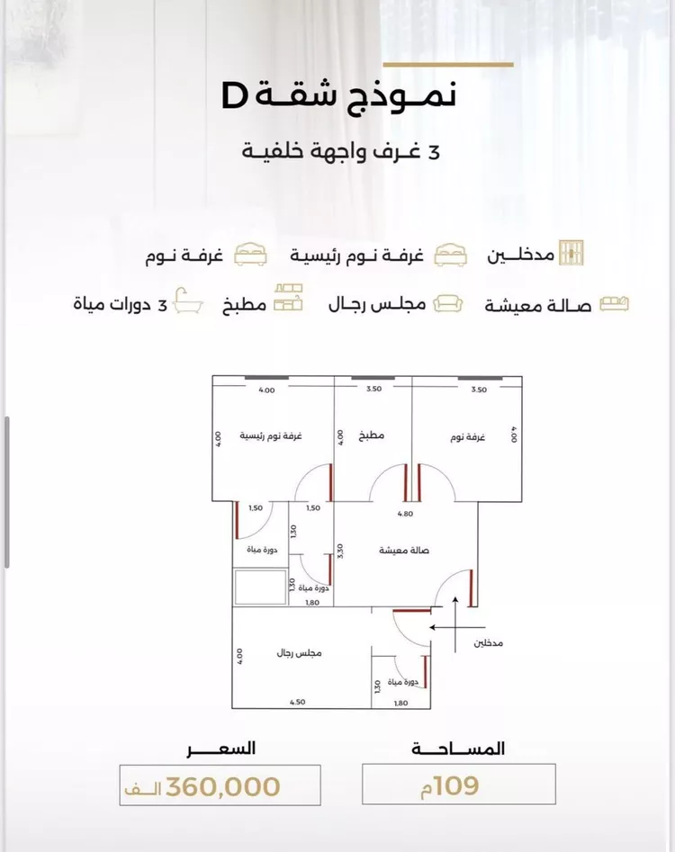 شقة للبيع في شارع الناصر بن الأحمر, حي الصفاء, مدينة جدة, منطقة مكة المكرمة صورة 2