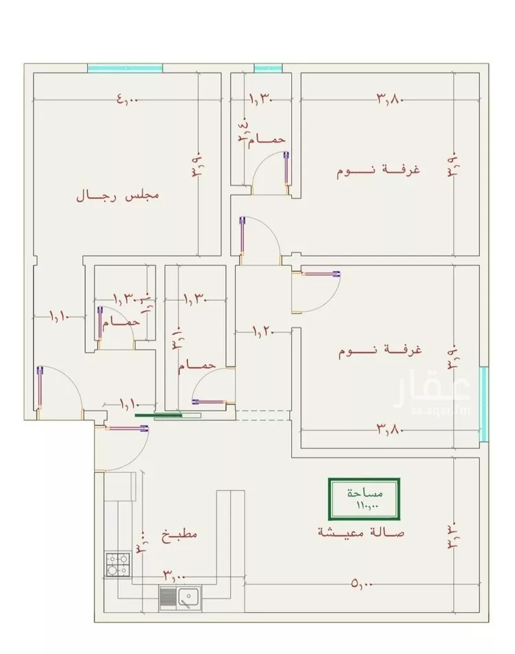 شقة للبيع في شارع أحمد بن خلف, حي الصواري, مدينة جدة, منطقة مكة المكرمة صورة 2
