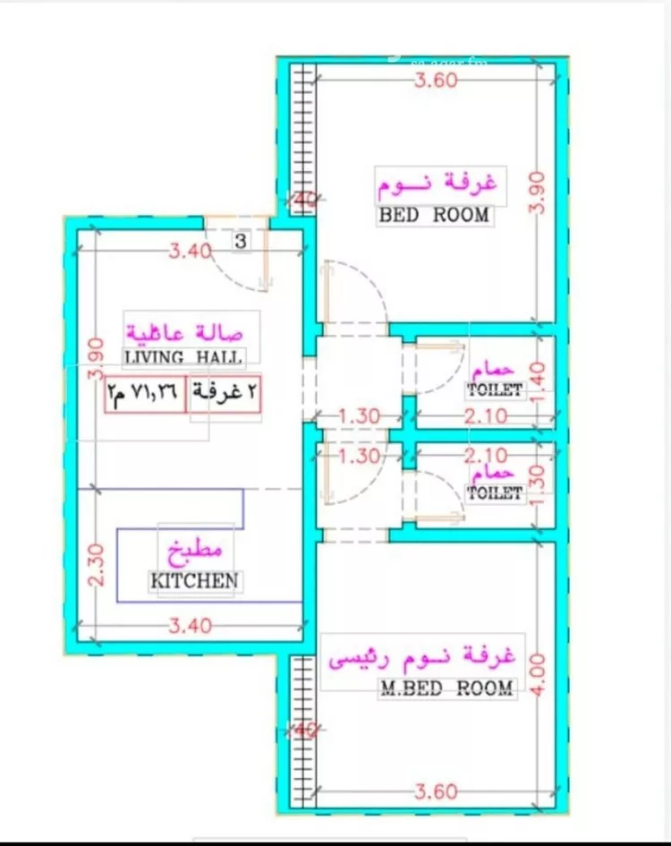 شقة للبيع في شارع أبي القاسم الأنصاري, حي الربوة, مدينة جدة, منطقة مكة المكرمة صورة 2