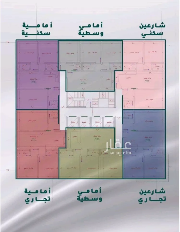 شقة للبيع في شارع ابو ذر الغفاري, حي الفيحاء, مدينة جدة, منطقة مكة المكرمة صورة 3
