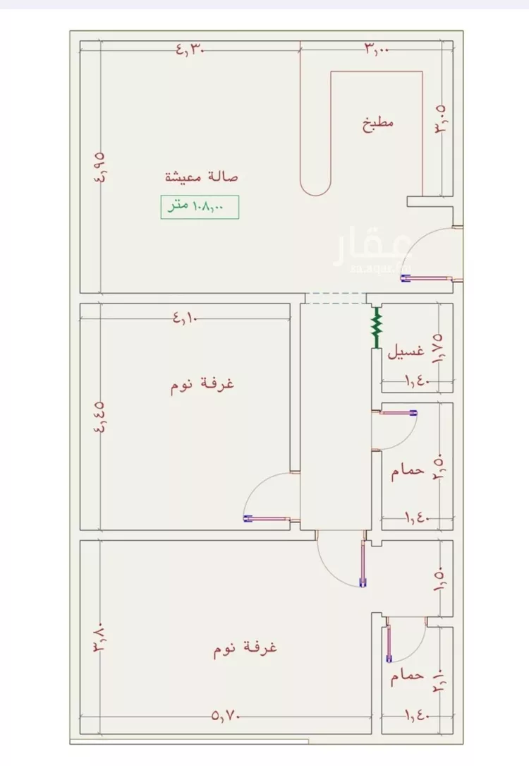 شقة للبيع في شارع عمر الخردلي, حي الجامعة, مدينة جدة, منطقة مكة المكرمة