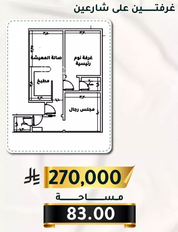 شقة للبيع في شارع الاسود, حي الثغر, مدينة جدة, منطقة مكة المكرمة