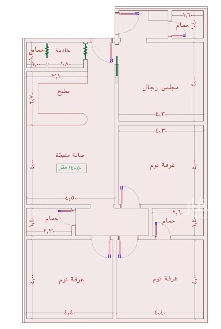 شقة للبيع في شارع عمر الخردلي, حي الجامعة, مدينة جدة, منطقة مكة المكرمة