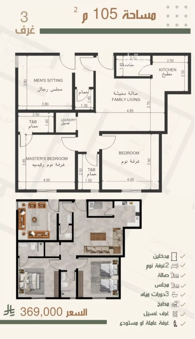 شقة للبيع في شارع ثلوث بني شهر, حي النزهة, مدينة جدة, منطقة مكة المكرمة صورة 4