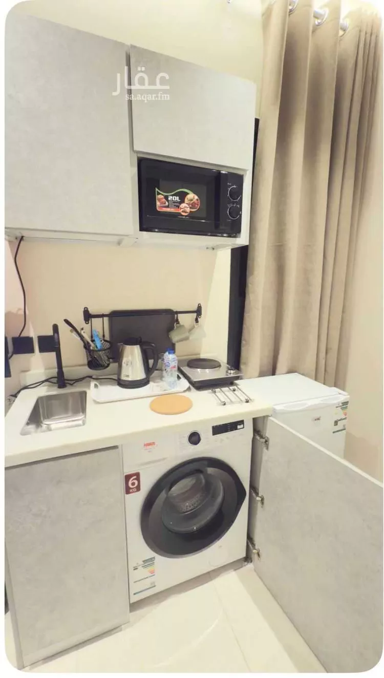 استديو مفروش للحجز في يقع في برج الموسى المحاذي ، طريق الملك خالد ، حي الخزامى ، الخبر ، الخبر صورة 5