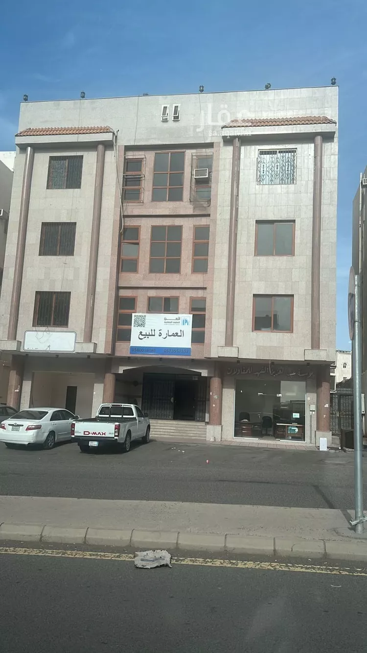 عمارة للبيع في شارع عطاء ابن ابي سعيد, حي الخالدية, مدينة المدينة المنورة, منطقة المدينة المنورة