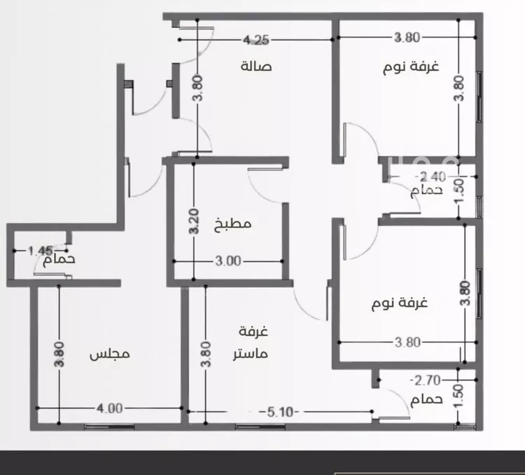 شقة للبيع في شارع عبدالرحمن الجرادي, حي النزهة, مدينة جدة, منطقة مكة المكرمة صورة 3