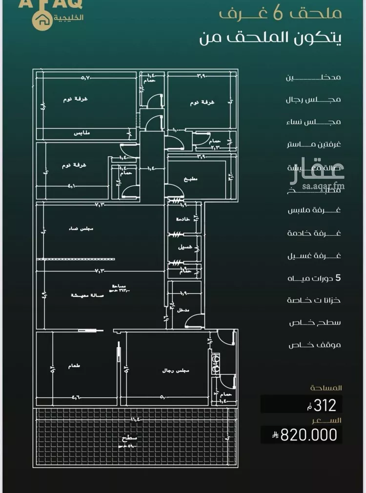 شقة للبيع في شارع رقيقه, حي النزهة, مدينة جدة, منطقة مكة المكرمة