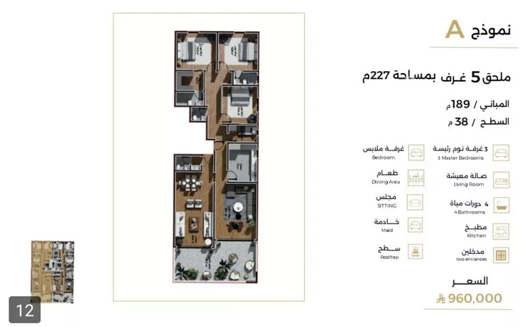 شقة للبيع في شارع ابن مطاهر, حي السلامة, مدينة جدة, منطقة مكة المكرمة