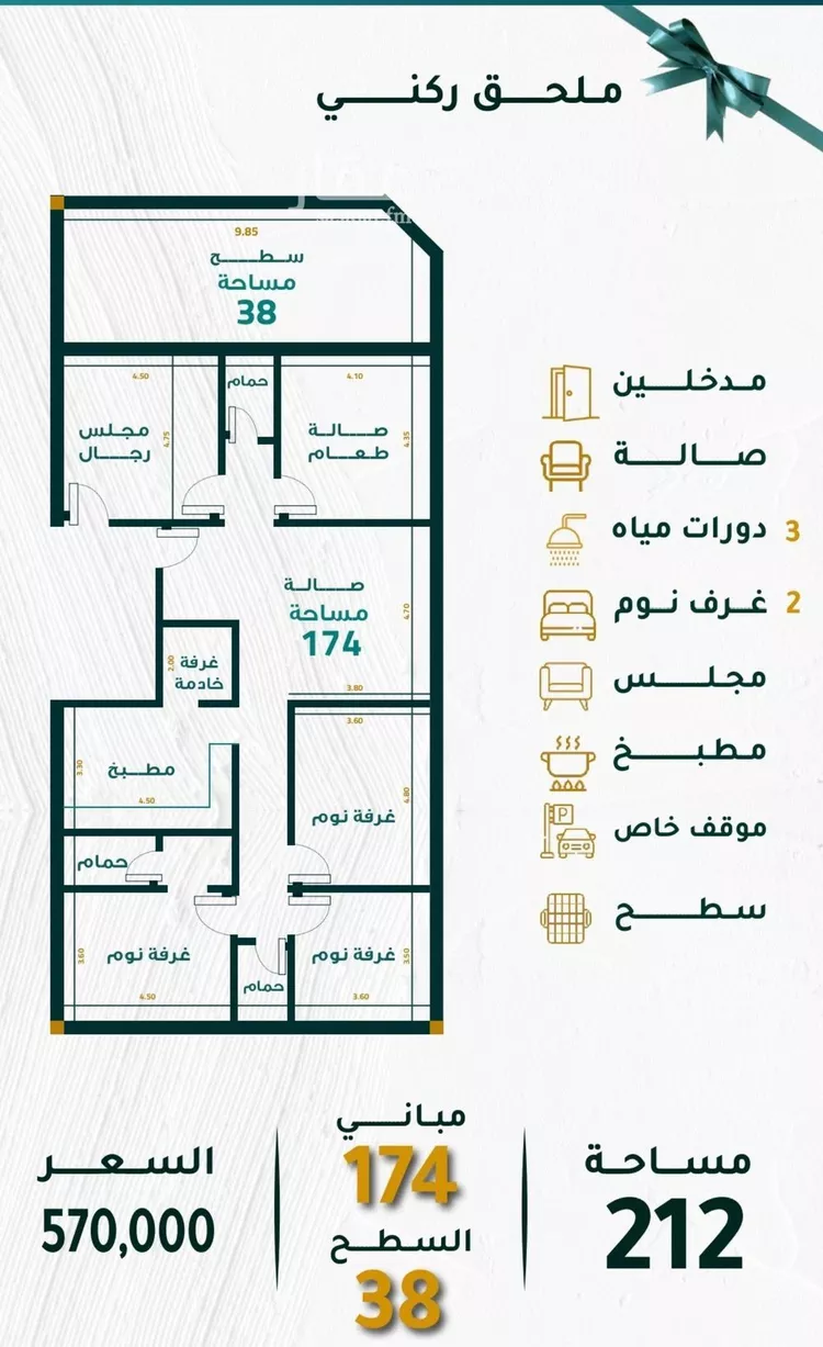 Apartment for Sale in Jeddah Mishrifah