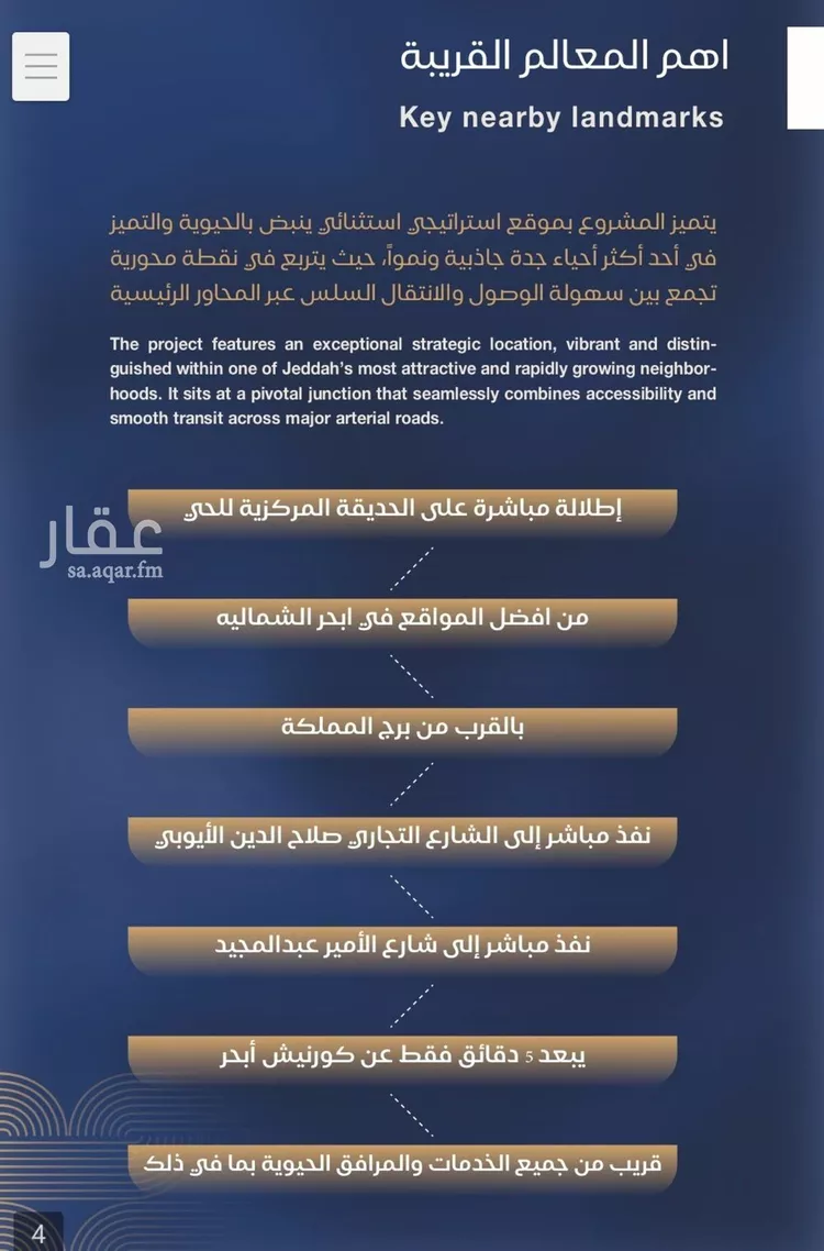 شقة للبيع في شارع صالح الرشيد, حي الياقوت, مدينة جدة, منطقة مكة المكرمة صورة 2
