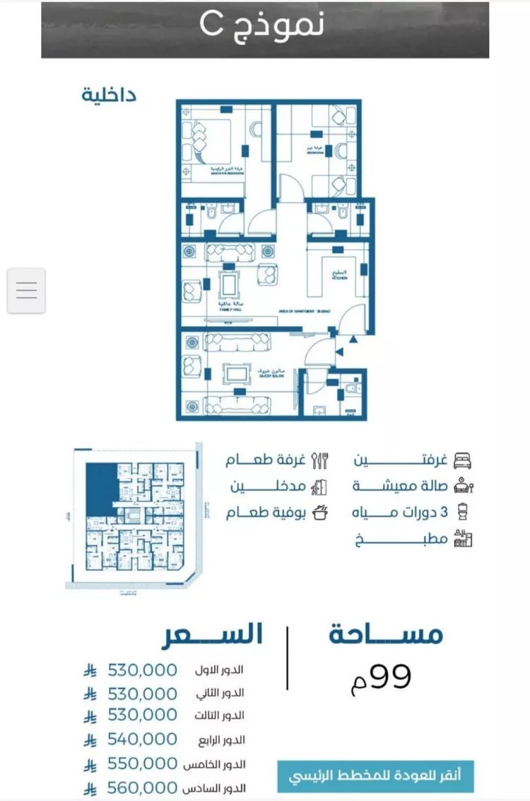 شقة للبيع في حي الرويس, مدينة جدة, منطقة مكة المكرمة