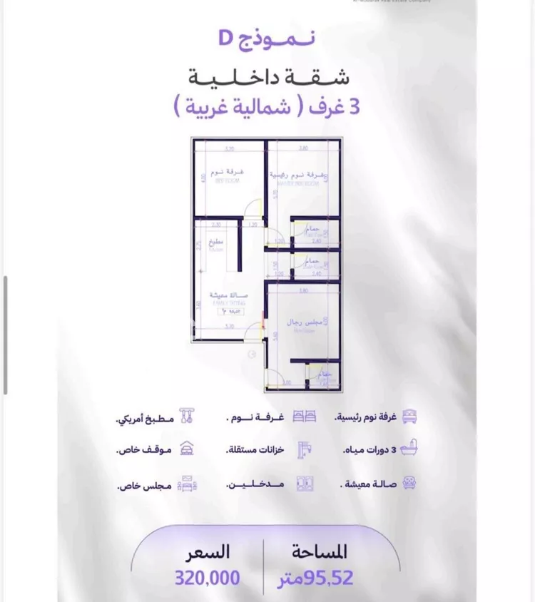 شقة للبيع في حي المروة, مدينة جدة, منطقة مكة المكرمة صورة 2