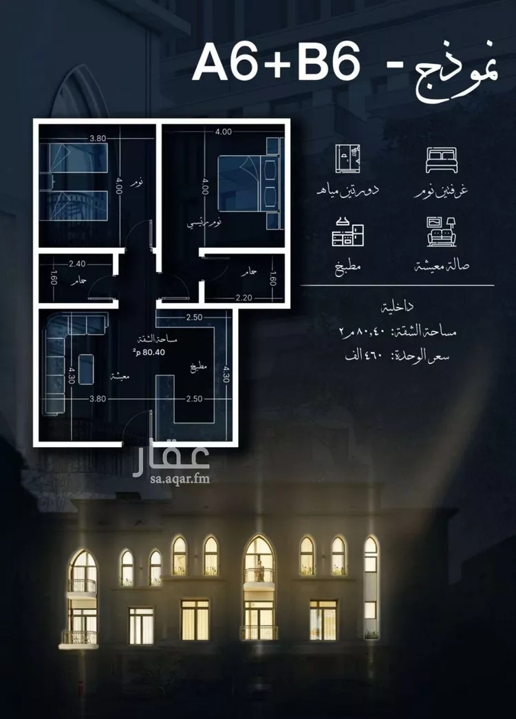 شقة للبيع في شارع احمد الغزاوى, حي الحمراء, مدينة جدة, منطقة مكة المكرمة