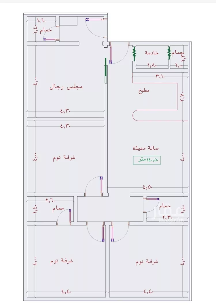 شقة للبيع في شارع عمر الخردلي, حي الجامعة, مدينة جدة, منطقة مكة المكرمة