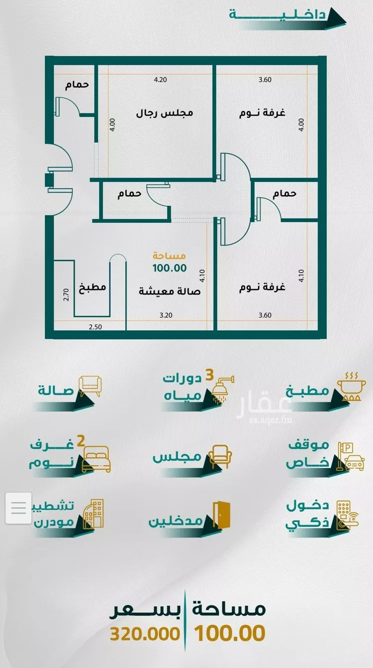Apartment for Sale in Jeddah Al Jame'ah صورة 4