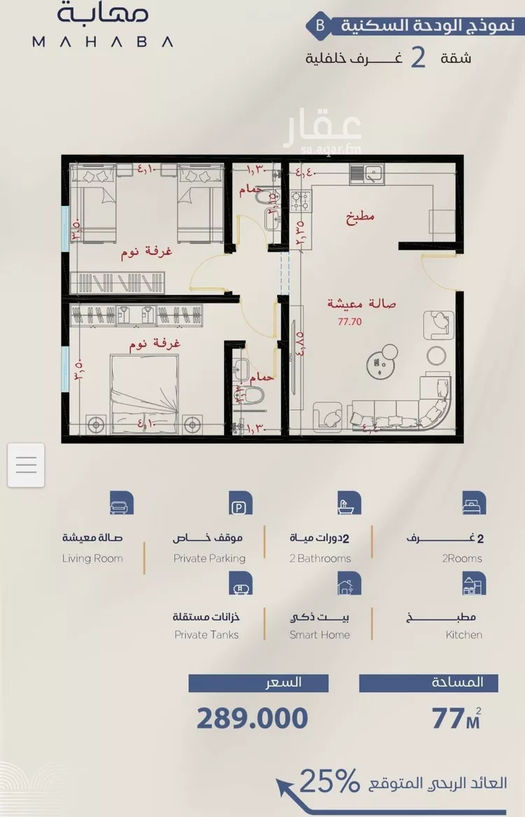 شقة للبيع في شارع برهان الدين الداراني, حي الياقوت, مدينة جدة, منطقة مكة المكرمة صورة 3