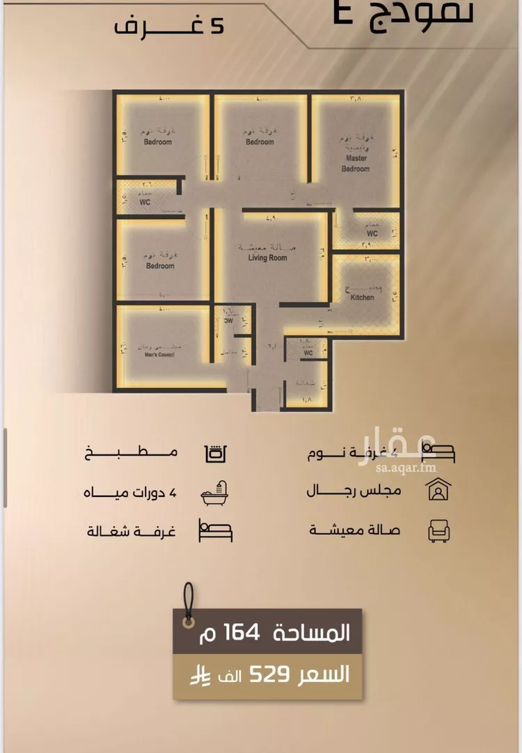 شقة للبيع في شارع زيد بن قيس, حي الفيصلية, مدينة جدة, منطقة مكة المكرمة صورة 2