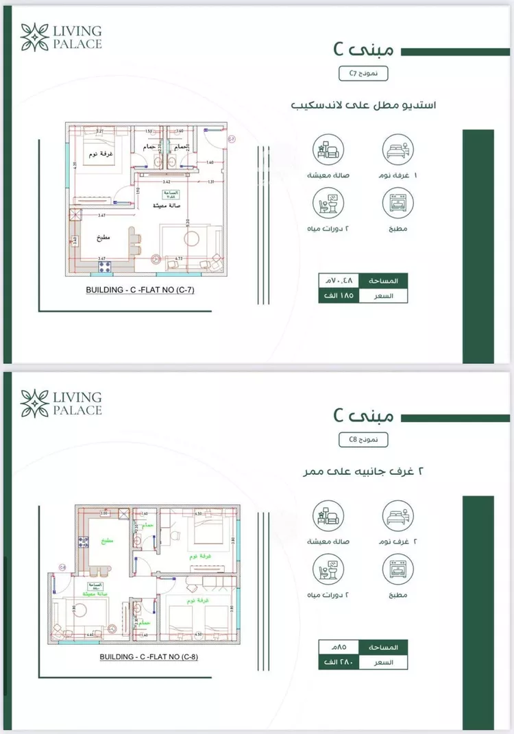 شقة للبيع في شارع النخيلات, حي الفيحاء, مدينة جدة, منطقة مكة المكرمة صورة 5