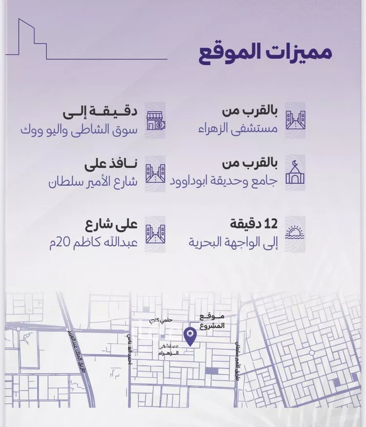 شقة للبيع في شارع عبدالله كاظم, حي الزهراء, مدينة جدة, منطقة مكة المكرمة صورة 3