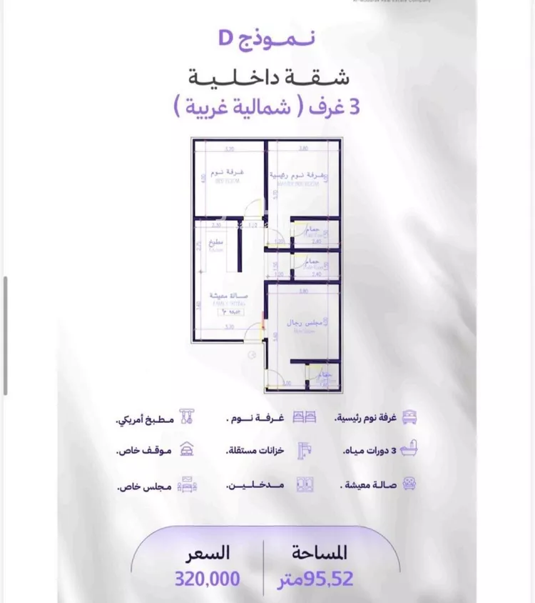 Apartment for Sale in Jeddah Al Marwah