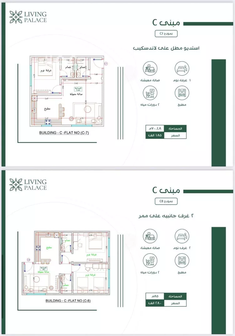 شقة للبيع في شارع النخيلات, حي الفيحاء, مدينة جدة, منطقة مكة المكرمة صورة 3