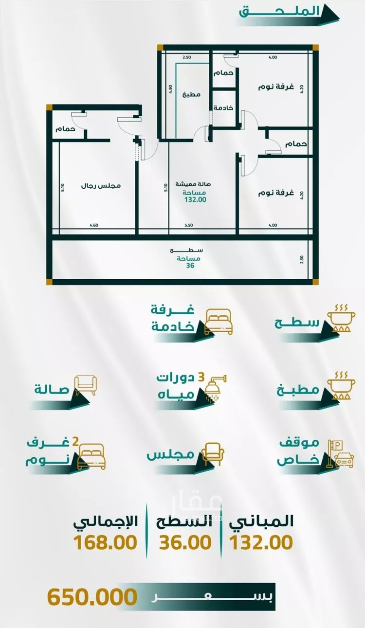 Apartment for Sale in Jeddah Al Fayha'a