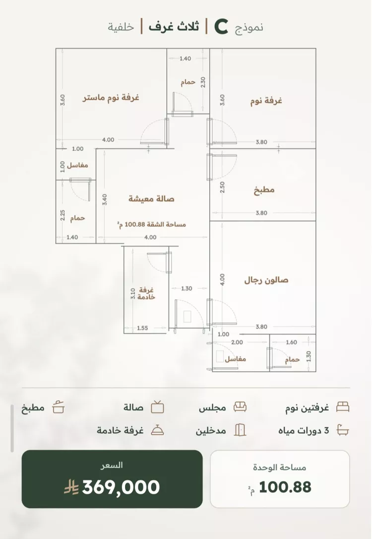 شقة للبيع في حي الربوة, مدينة جدة, منطقة مكة المكرمة صورة 3
