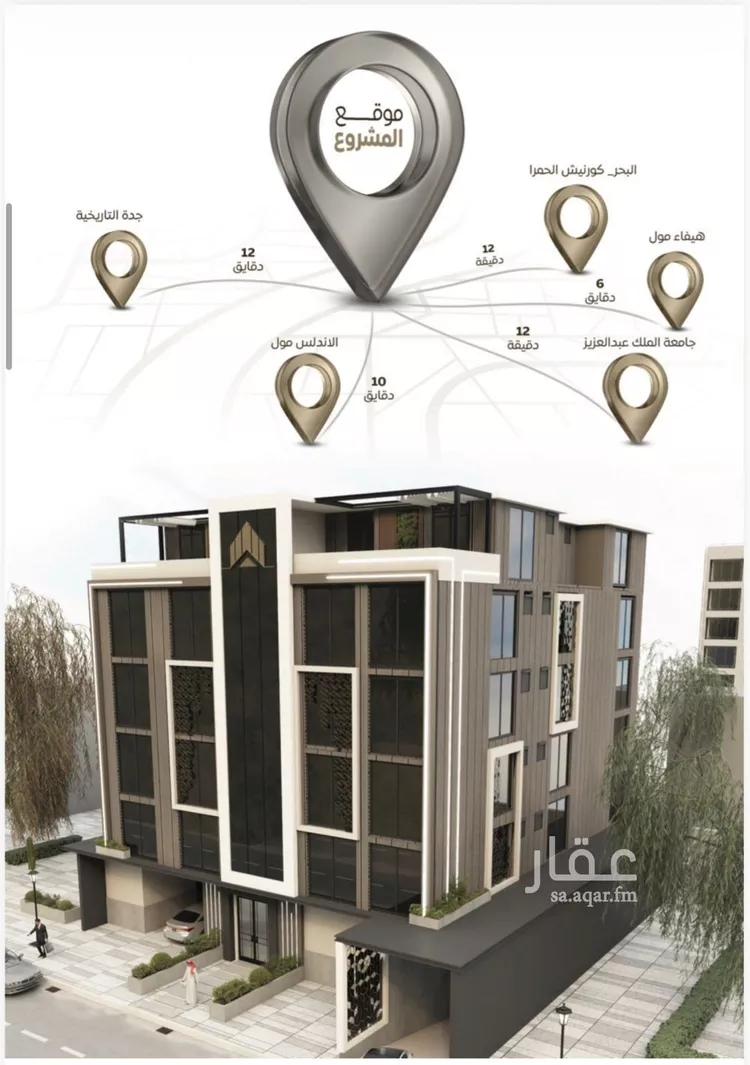 شقة للبيع في شارع سعد بن زراره, حي الشرفية, مدينة جدة, منطقة مكة المكرمة صورة 4