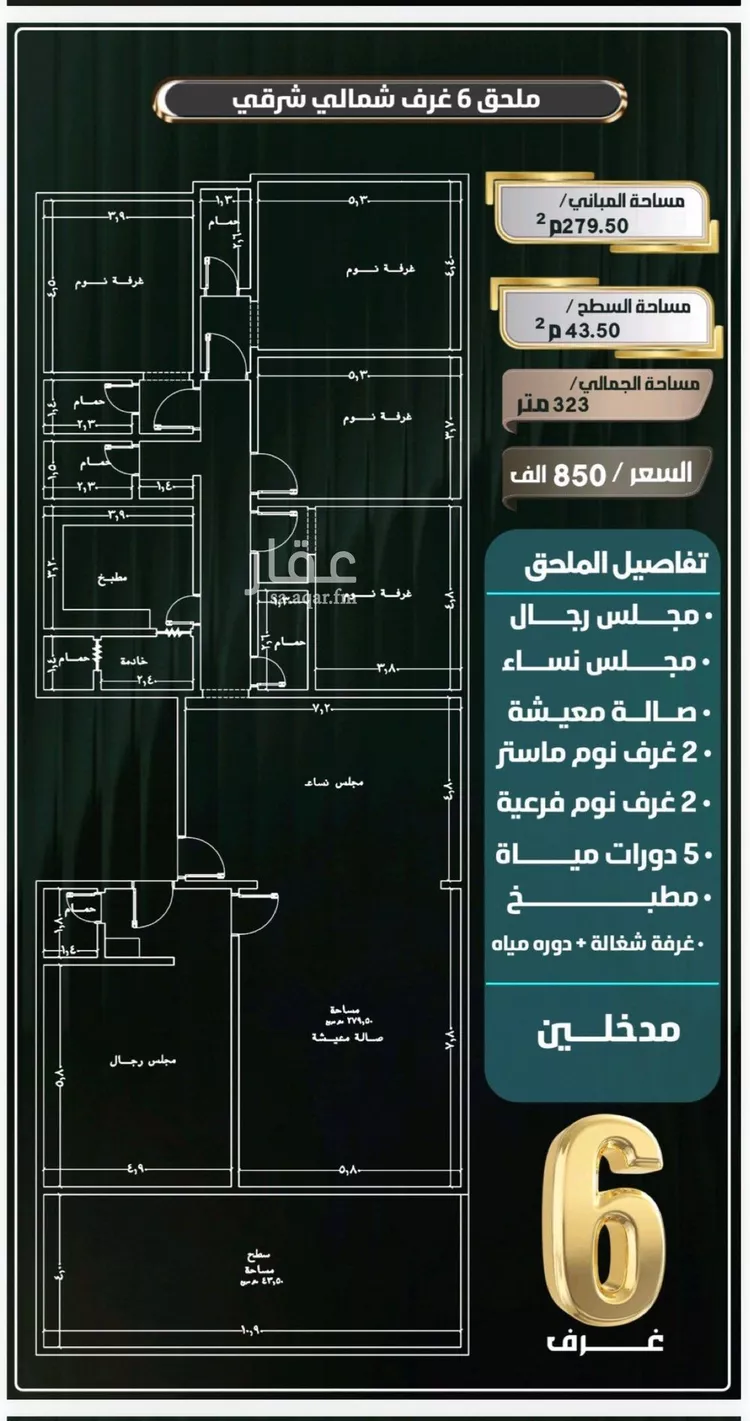 شقة للبيع في شارع إبراهيم الأحدب, حي النزهة, مدينة جدة, منطقة مكة المكرمة