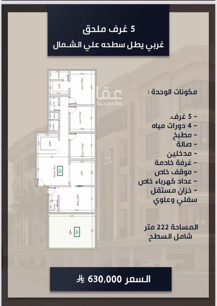شقة للبيع في شارع الامير عبدالمجيد, حي الصواري, مدينة جدة, منطقة مكة المكرمة