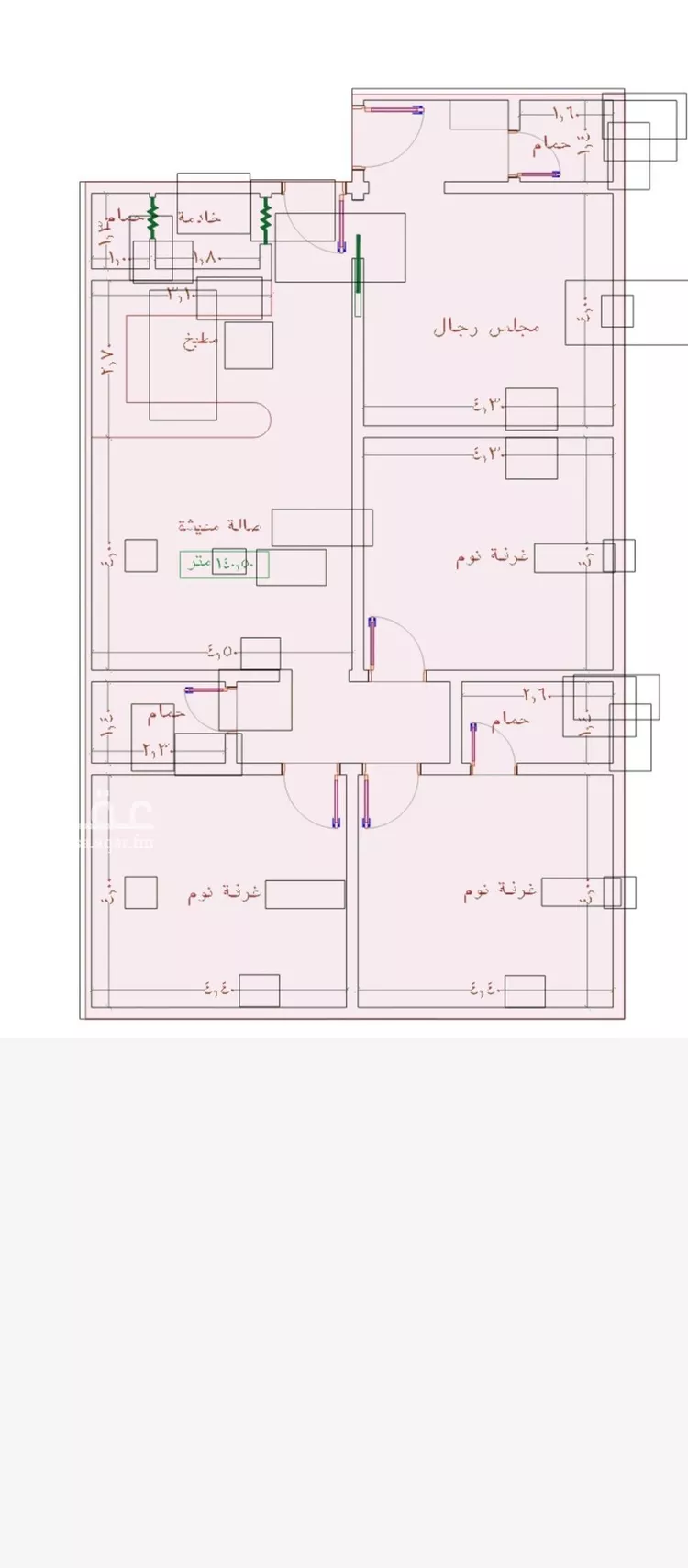 شقة للبيع في شارع عمر الخردلي, حي الجامعة, مدينة جدة, منطقة مكة المكرمة
