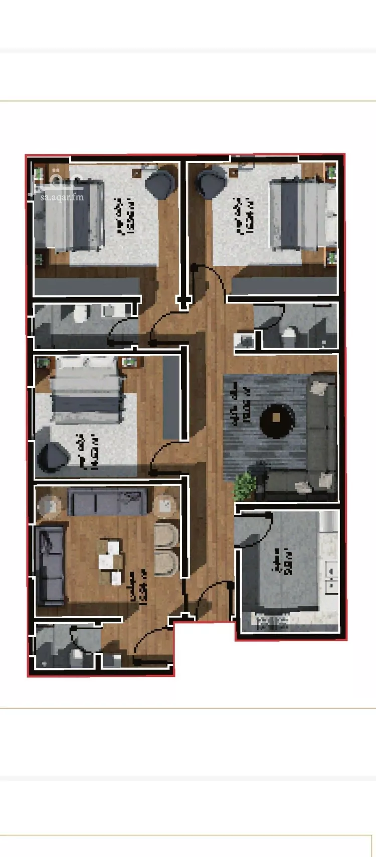 شقة للبيع في شارع ابن مطاهر, حي السلامة, مدينة جدة, منطقة مكة المكرمة صورة 2