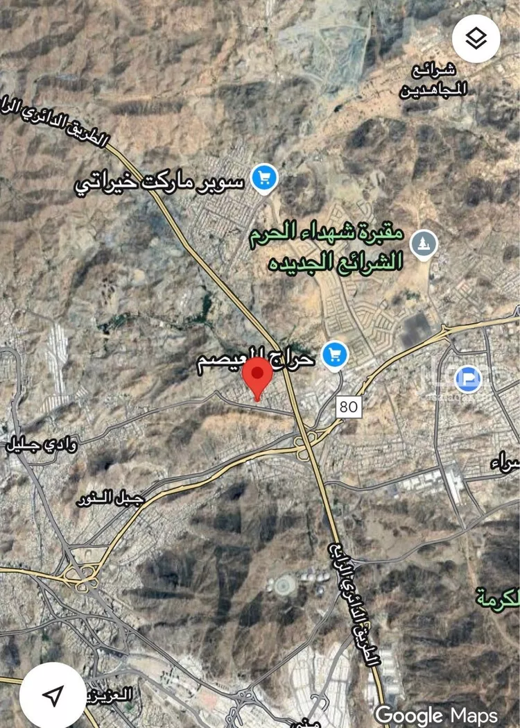 أرض للبيع في شارع احمد بن المبارك الجزار, حي وادي جليل, مدينة مكه المكرمه, منطقة مكة المكرمة صورة 3