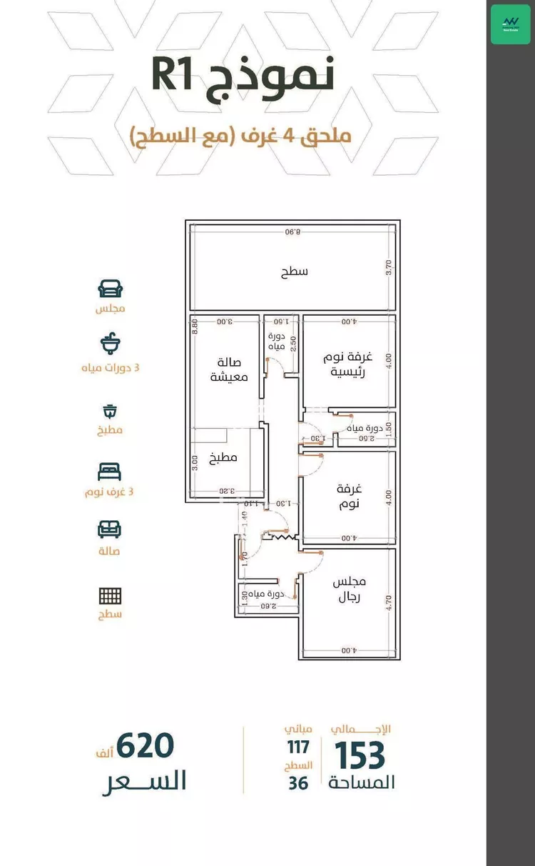 شقة للبيع في شارع محمد علوي, حي الربوة, مدينة جدة, منطقة مكة المكرمة صورة 5