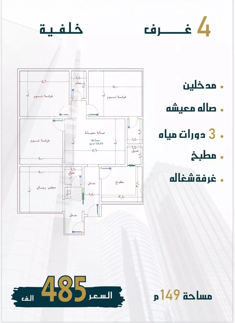 شقة للبيع في شارع الامير عبدالمجيد, حي الصواري, مدينة جدة, منطقة مكة المكرمة