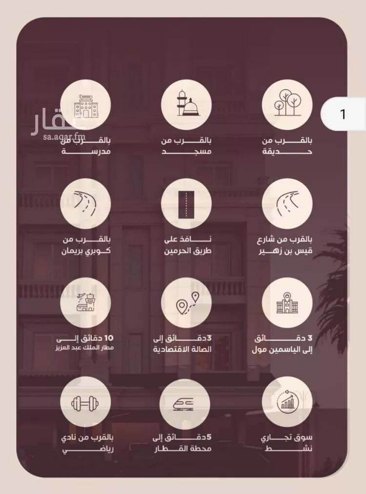 شقة للبيع في شارع المنار, حي المنار, مدينة جدة, منطقة مكة المكرمة صورة 2