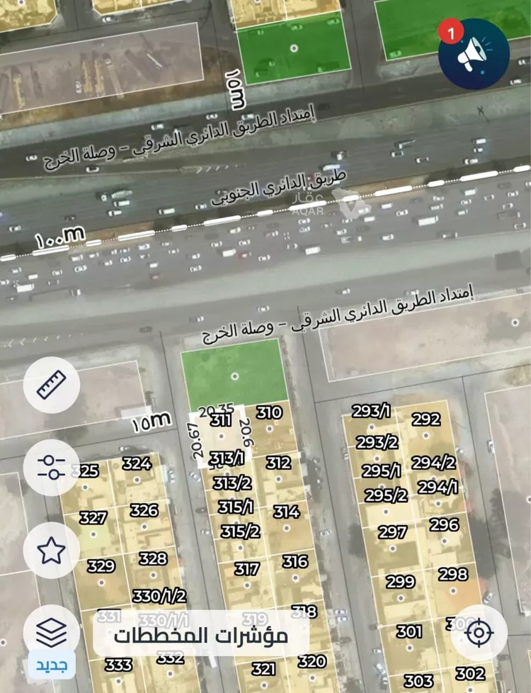 أرض للإيجار في شارع علوي صالح, حي المناخ, مدينة الرياض, منطقة الرياض صورة 2
