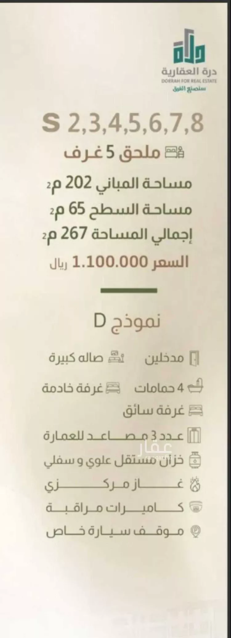 شقة للبيع في شارع طريق الملك فهد فرعي, حي النزهة, مدينة جدة, منطقة مكة المكرمة صورة 4