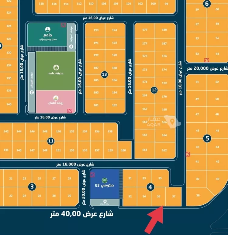أرض للبيع في شارع العزيزية, حي الأمواج, مدينة الخبر, المنطقة الشرقية