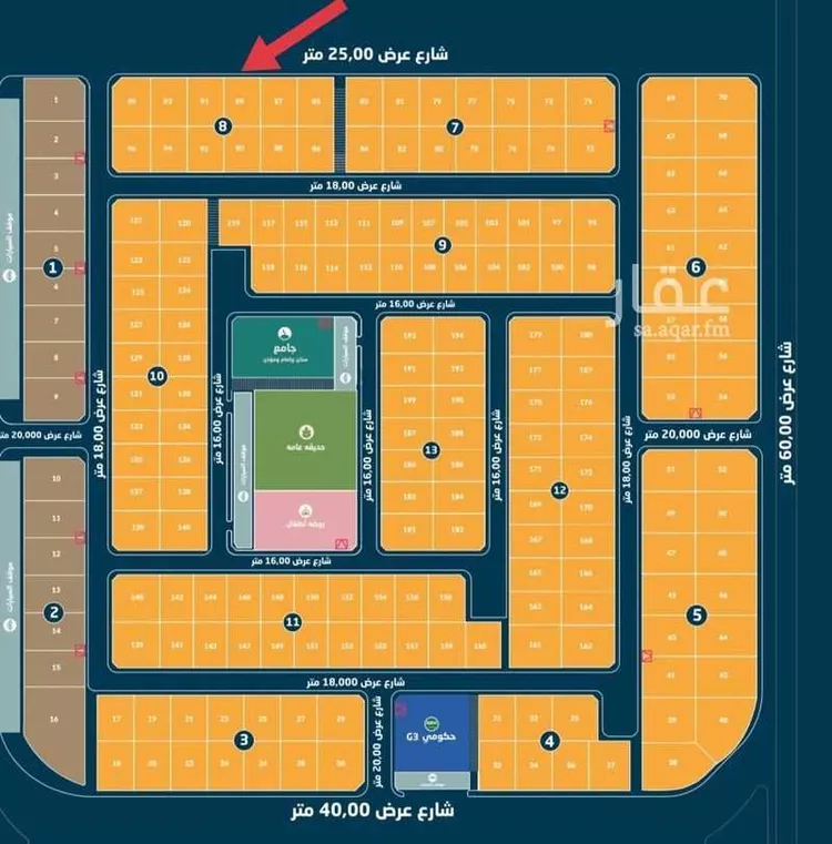 أرض للبيع في حي الأمواج, مدينة الخبر, المنطقة الشرقية