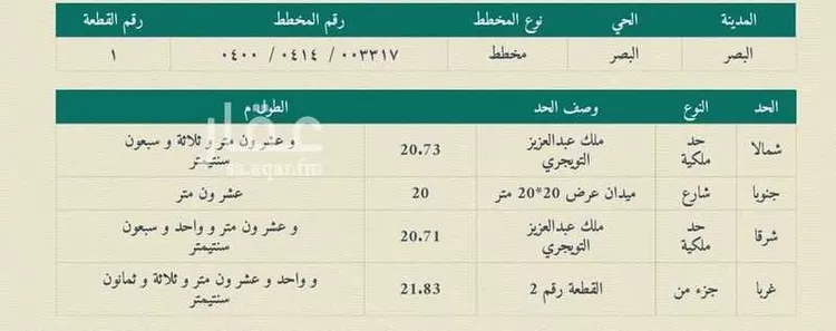 أرض للبيع في شارع أبي بكر المخزومي, حي ضراس, مدينة البصر, منطقة القصيم صورة 3