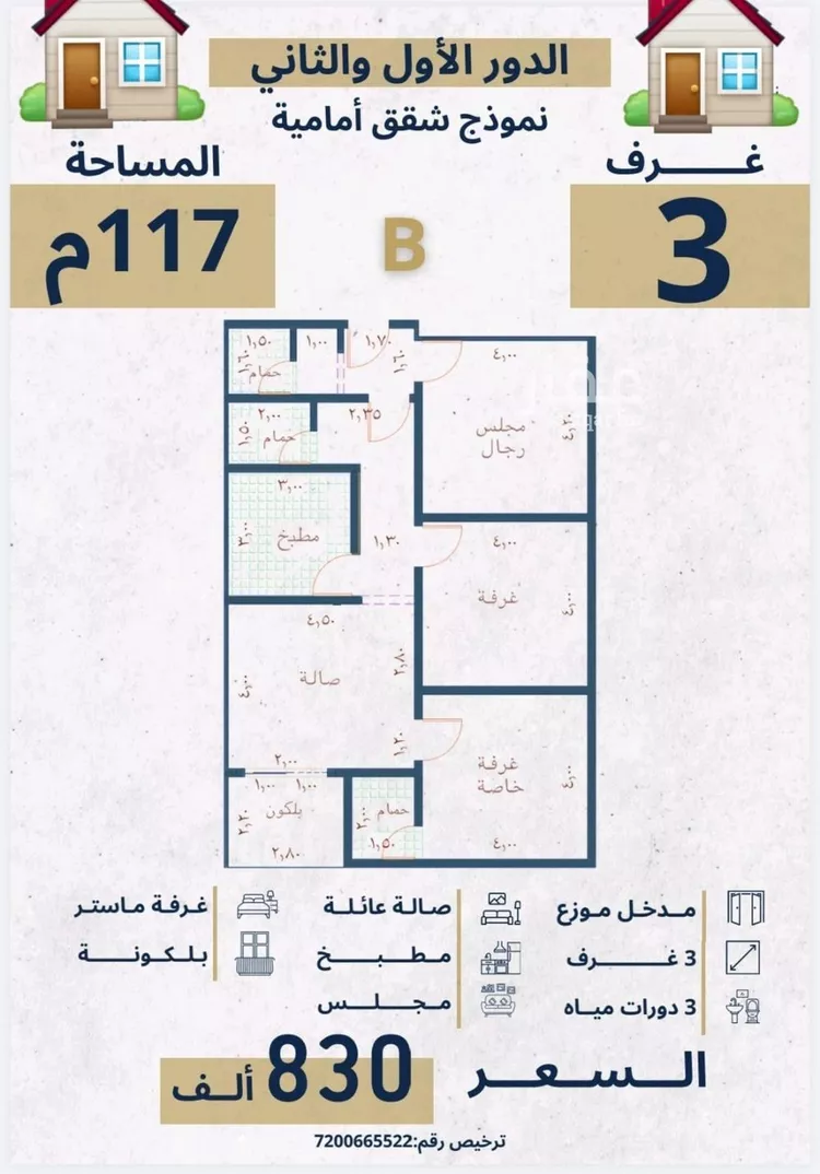 شقة للبيع في شارع الإستطلاع, حي النهضة, مدينة جدة, منطقة مكة المكرمة صورة 2