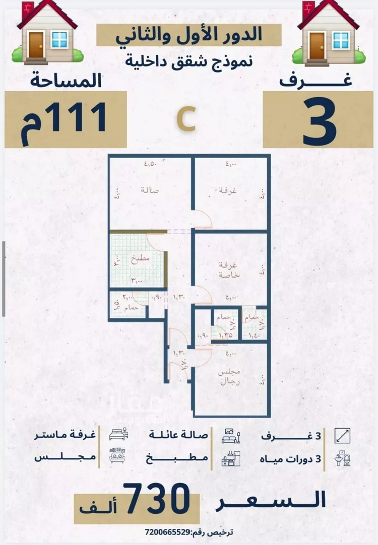 شقة للبيع في شارع الإستطلاع, حي النهضة, مدينة جدة, منطقة مكة المكرمة صورة 4