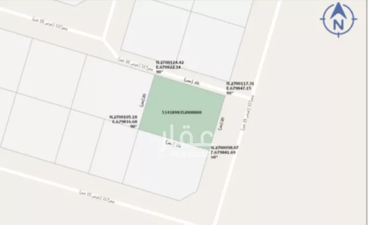 أرض للبيع في حي عريض, مدينة الرياض, منطقة الرياض صورة 2