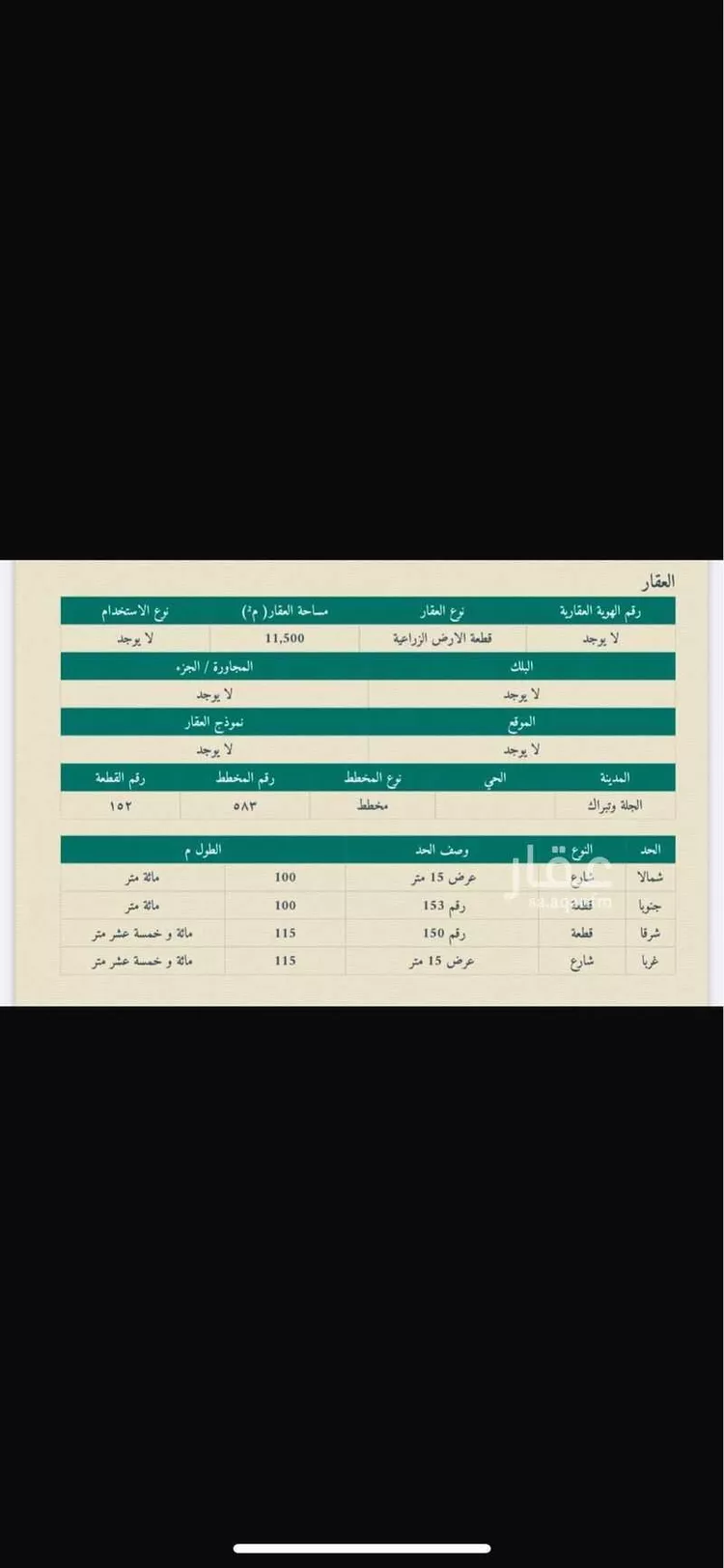 أرض للبيع في null صورة 2