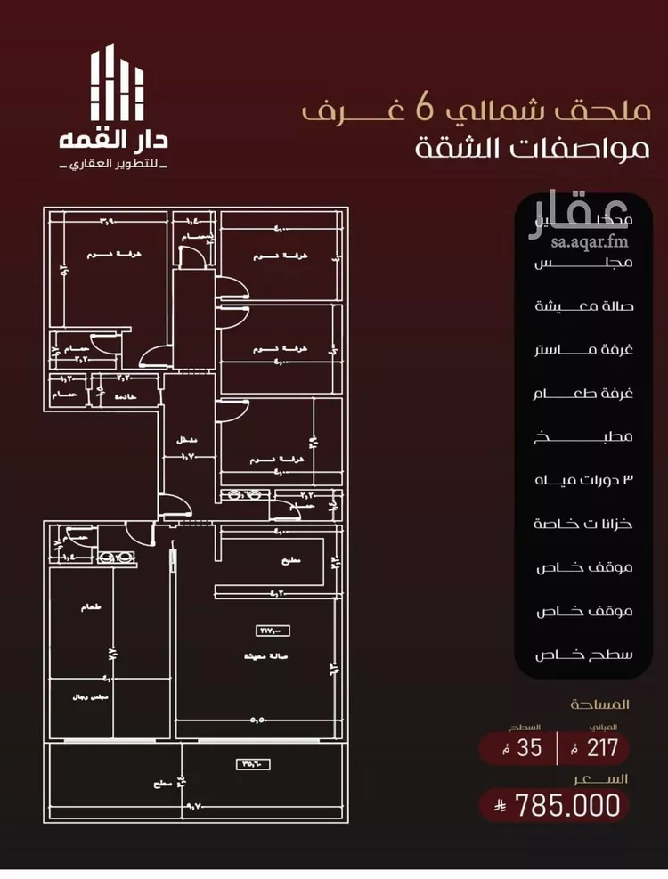 شقة للبيع في شارع يزيد بن معاويه, حي الفيصلية, مدينة جدة, منطقة مكة المكرمة صورة 3